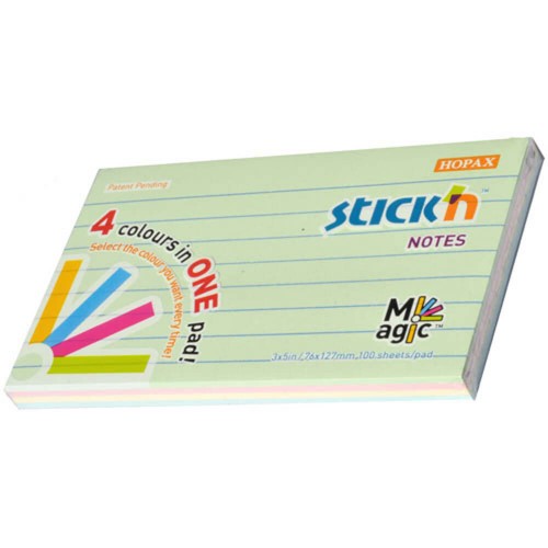 Stick  21578 3"x5" 便條紙 (粉色)