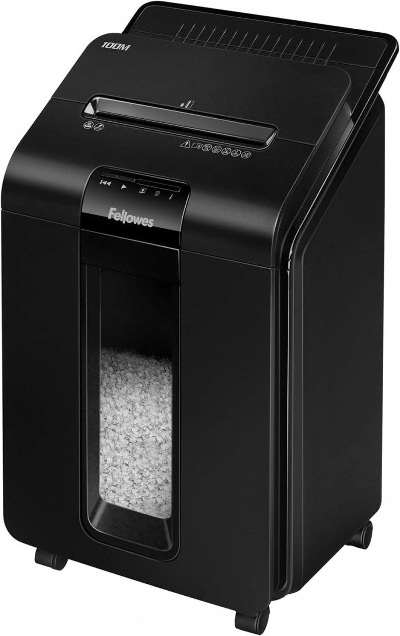 Fellowes Automax 100M Cross-cut Paper Shredder