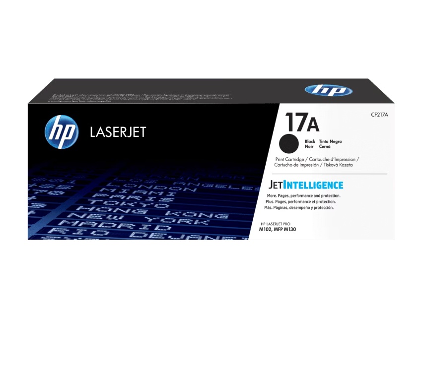 HP 鐳射打印機碳粉 CF217A-Black (17A)