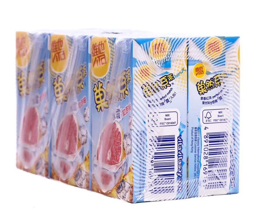 維他菓然系冰震紅西柚茶 250ml x 6包