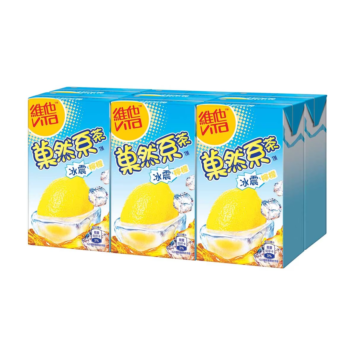 維他菓然系冰震檸檬茶 250ml x6包