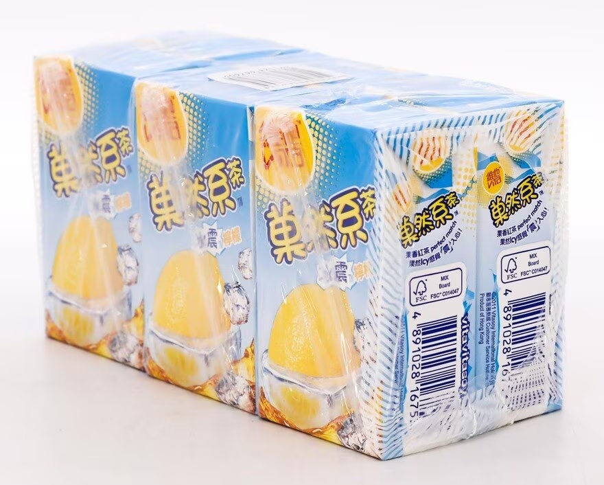 維他菓然系冰震檸檬茶 250ml x6包
