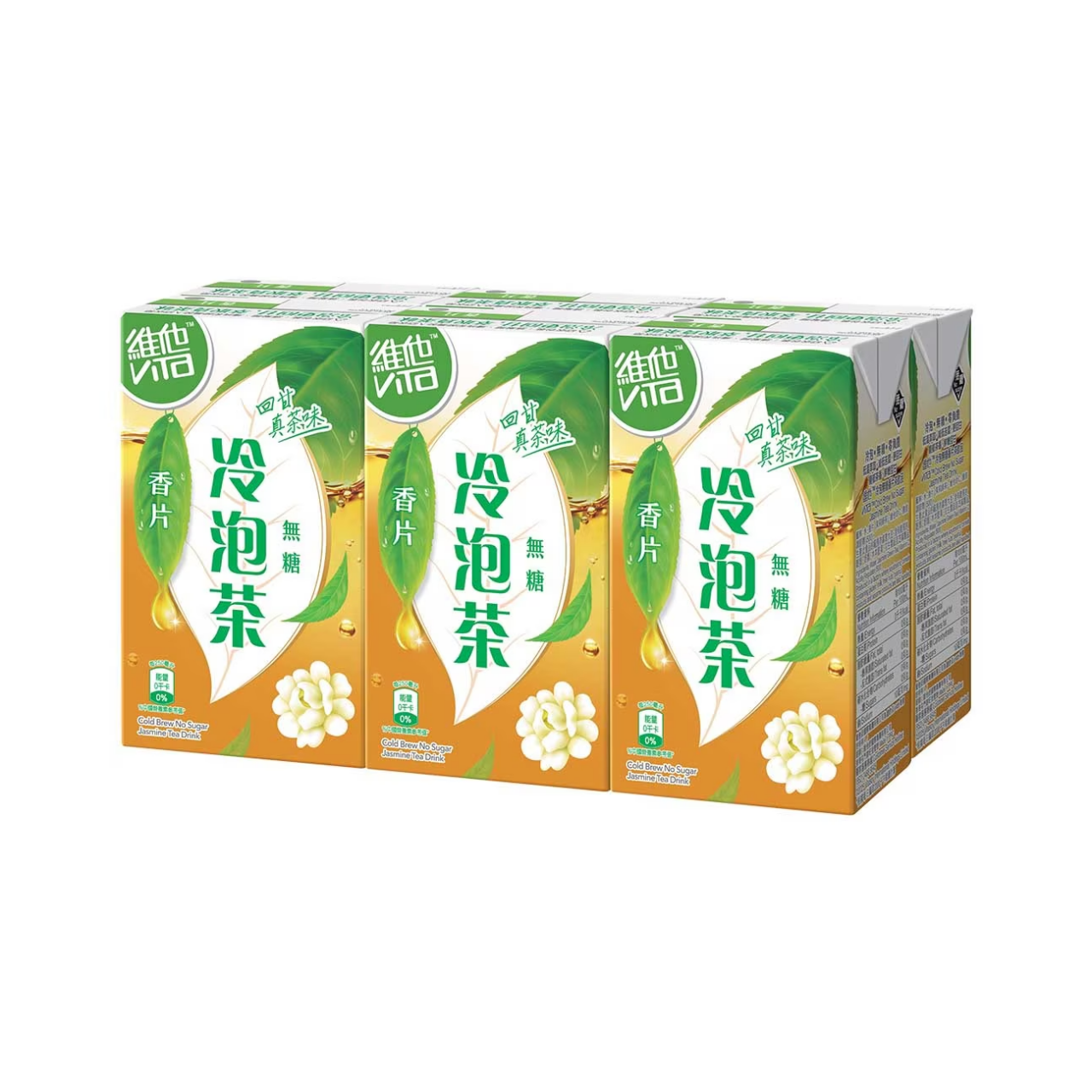 維他 冷泡無糖香片茶 250ml x 6包
