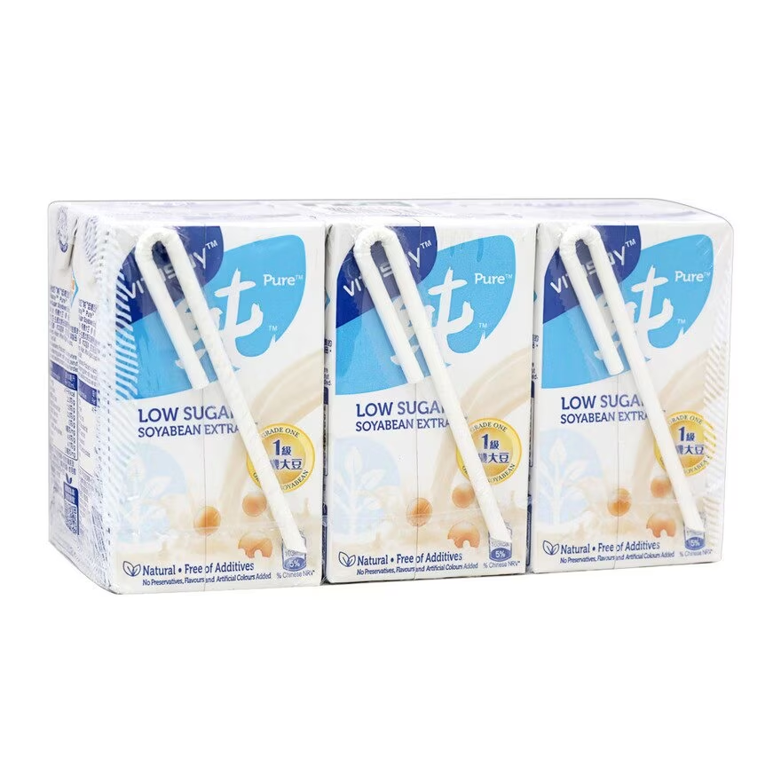 維他奶純低糖豆漿 250ml x6包