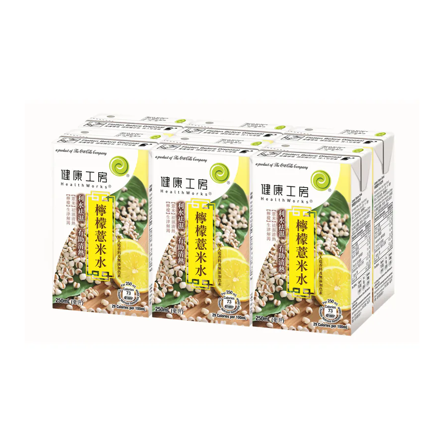 健康工房檸檬薏米  250ml x6包
