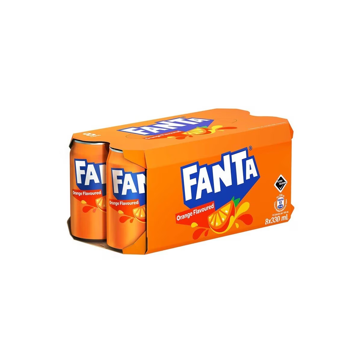 Fantapet Rrange Soda <330ml> 8's