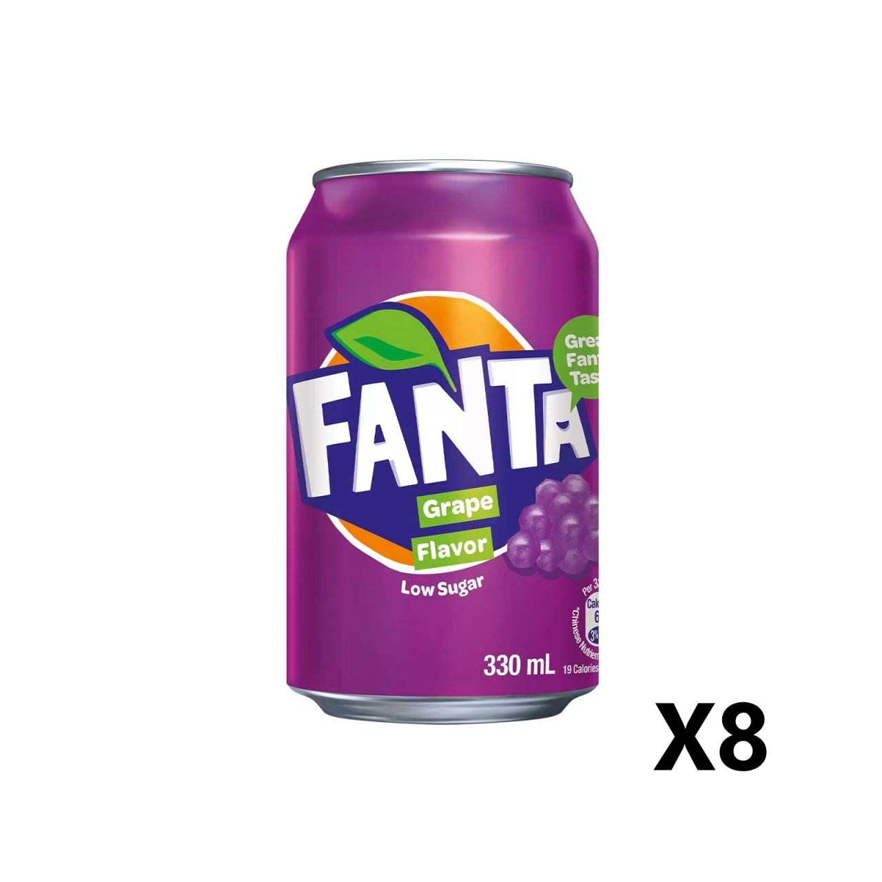 Fanta Grape Can <330ml> 8's