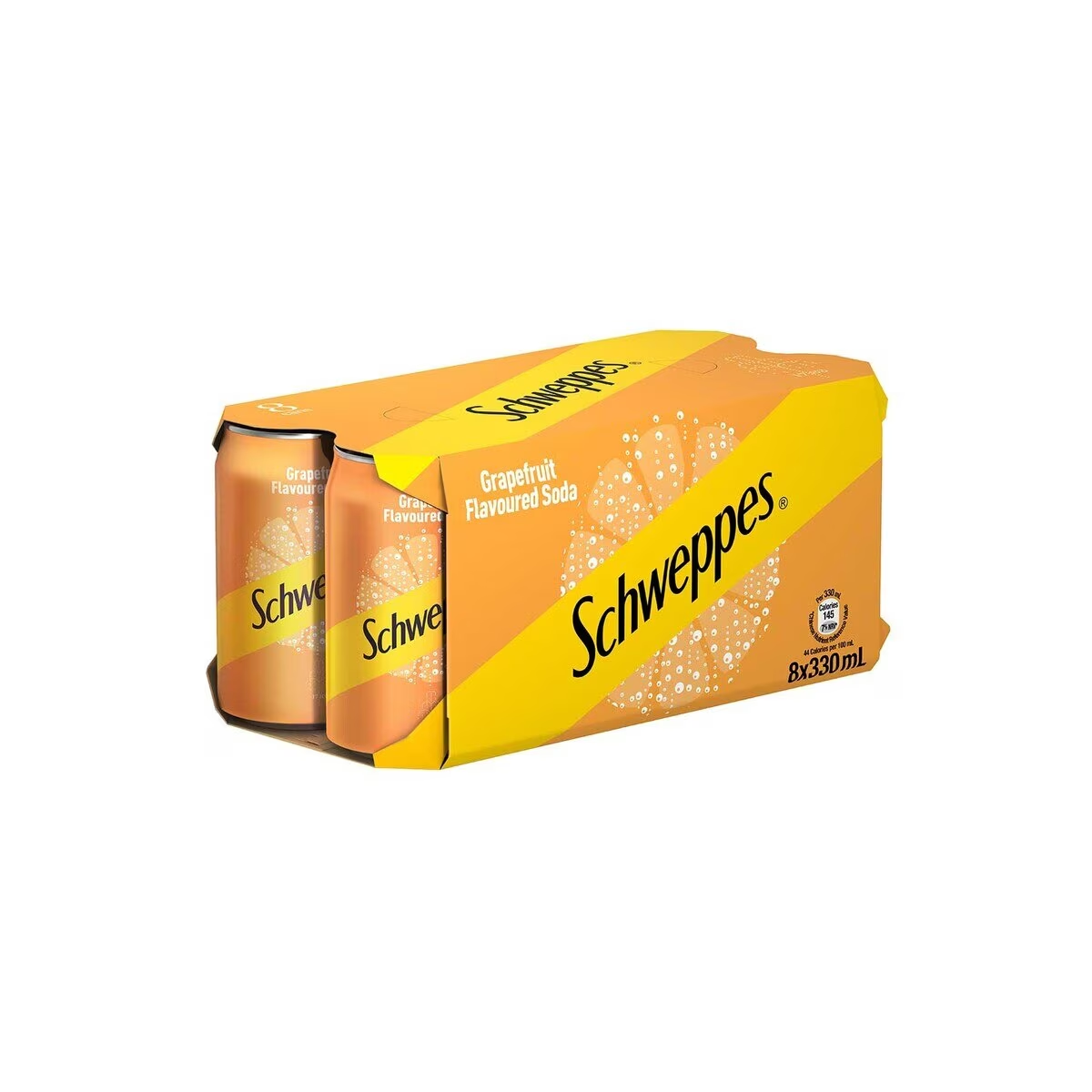 schweppesgrapefruit soda 330ml x 8can