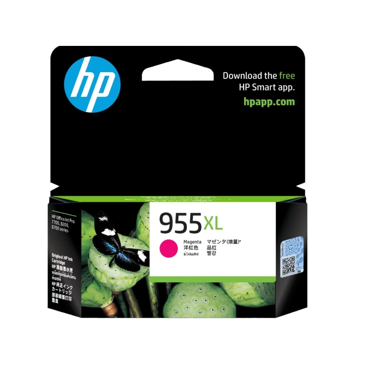 HP 打印機噴墨盒  L0S66AA-Magenta (955XL)