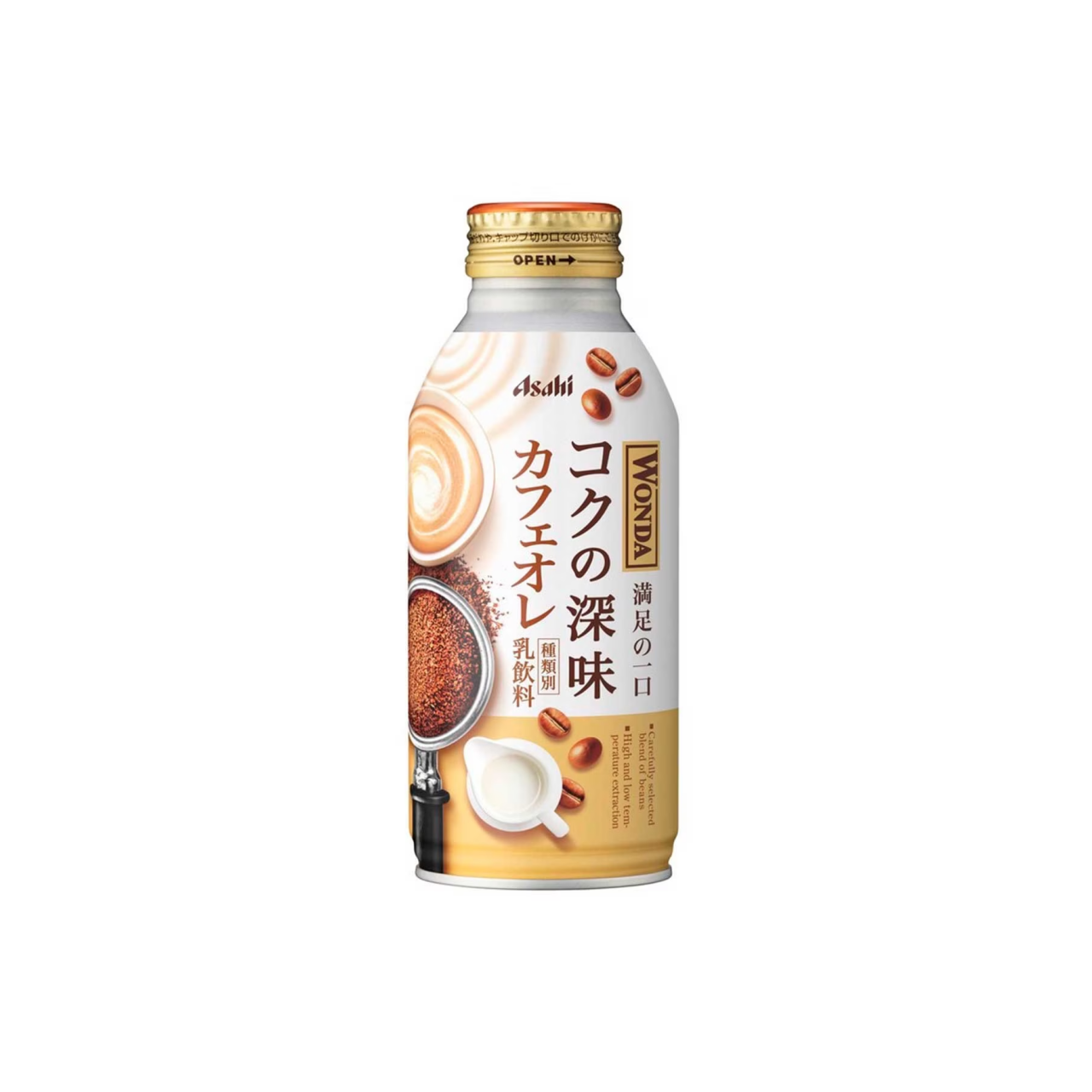 ASAHI 朝日極特濃牛奶咖啡 370g x 1支