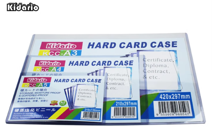 (1 Piece)A&B Hard Card Case <HB-A3> 297mm x 420mm /A3