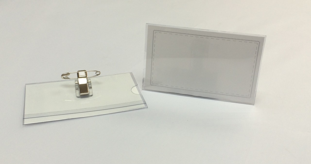 SAKURA VAP-31202硬膠扣針連夾工作証件牌