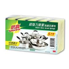 3M  思高 325HK 合成海绵百洁布(5片装)
