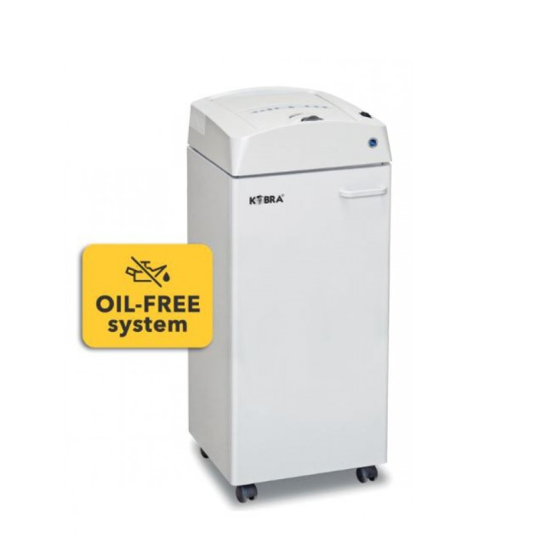 KOBRA AF+1 PROFESSIONAL OIL-FREE SHREDDER WITH AUTOMATIC FEEDER (80L)