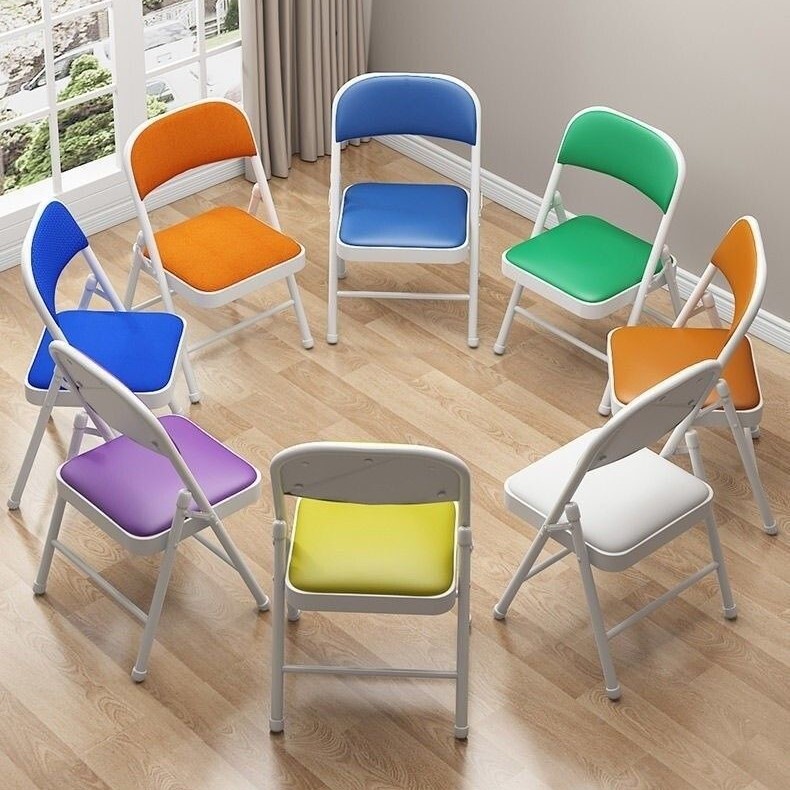 Simple Portable Folding Chair for Home and Office