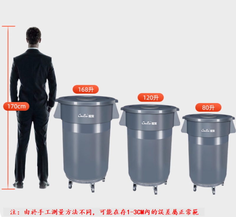 圓形大垃圾桶