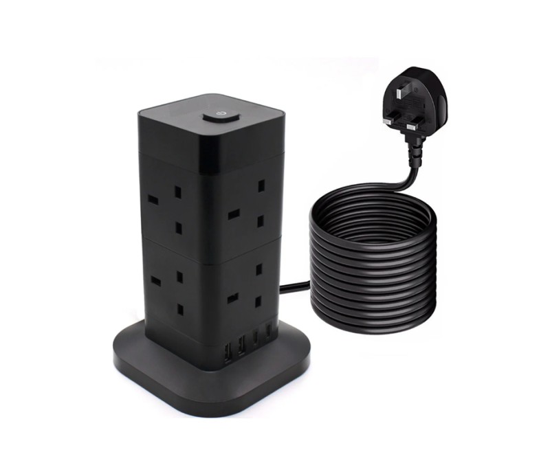 Winstar UKT-308 直立式拖板 (8位+2USB+2 TYPE C)