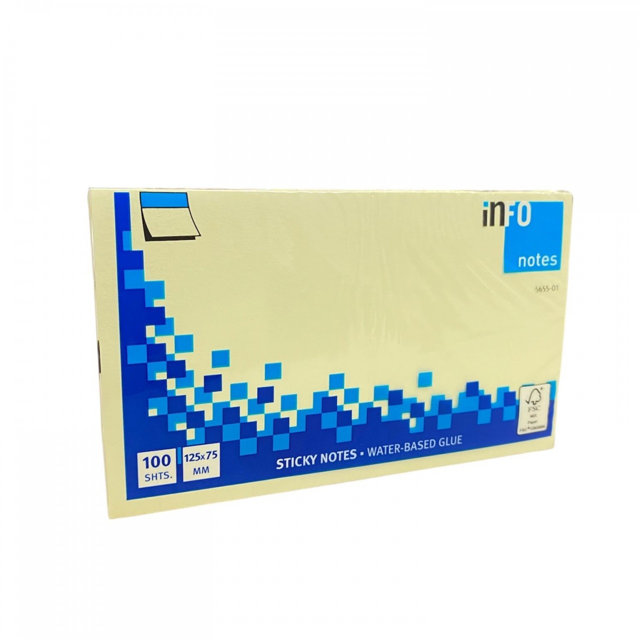 inFO No. 5655-01黃色報事貼 3" x 5"