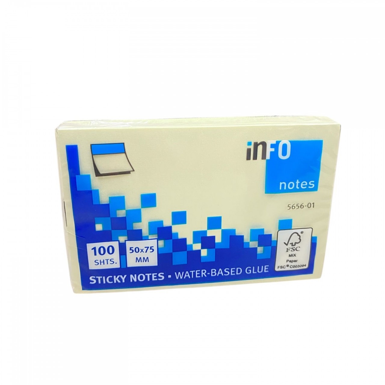 inFO No. 5656-01黃色報事貼 2" x 3"