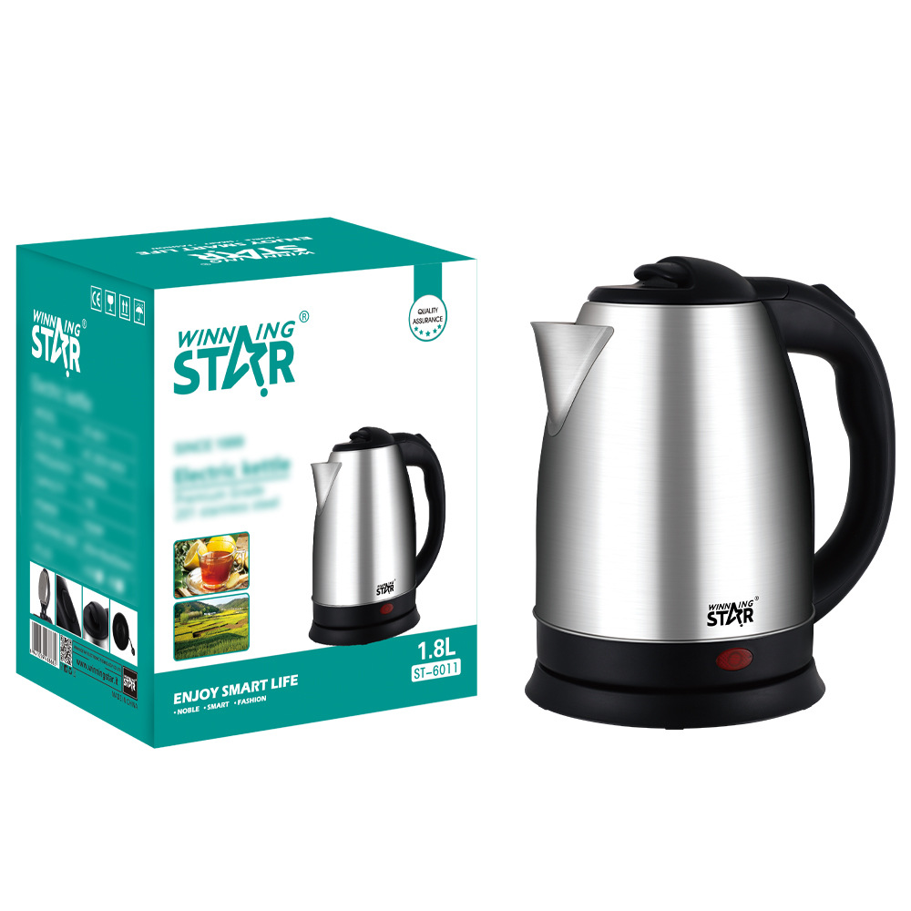 Winning Star 1.8L不銹鋼電熱水壺 ST-6011-D
