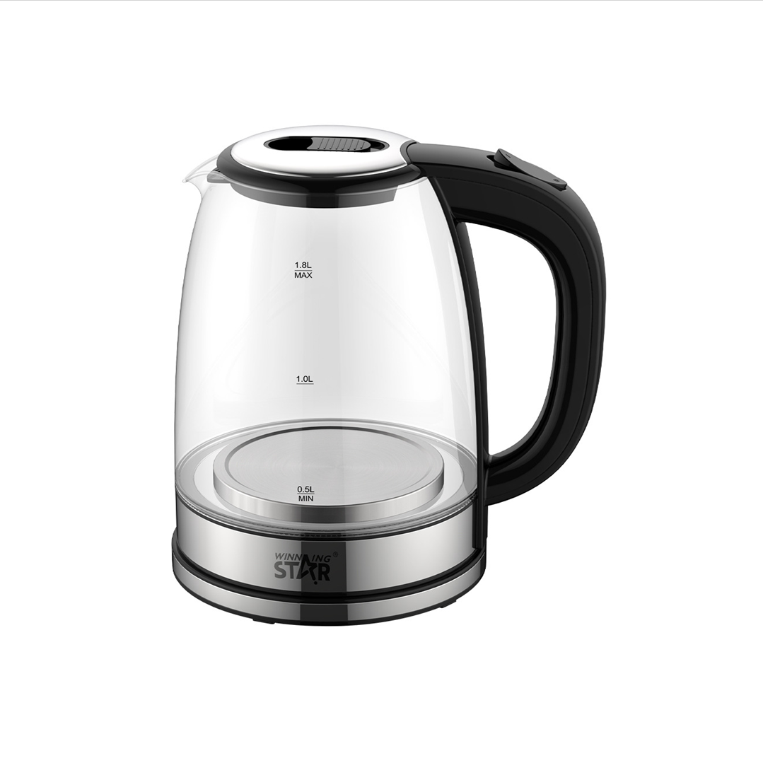 Winning Star 1.8L Glass Electric Kettle ST-6017