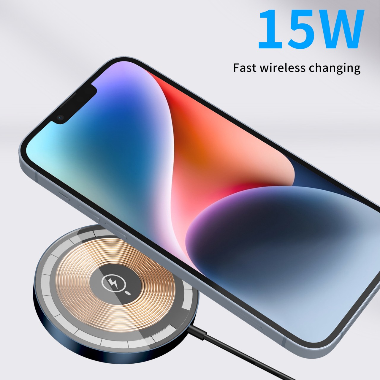 Ven-Dens USB-C 磁吸無線充電線15W