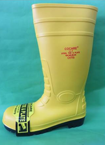 Cocare PPE 工業長筒安全鞋 鋼鞋頭 鋼鞋底(EN-20345 S5標準)