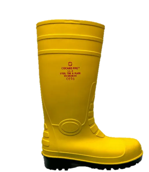 Cocare PPE 工業長筒安全鞋 鋼鞋頭 鋼鞋底(EN-20345 S5標準)