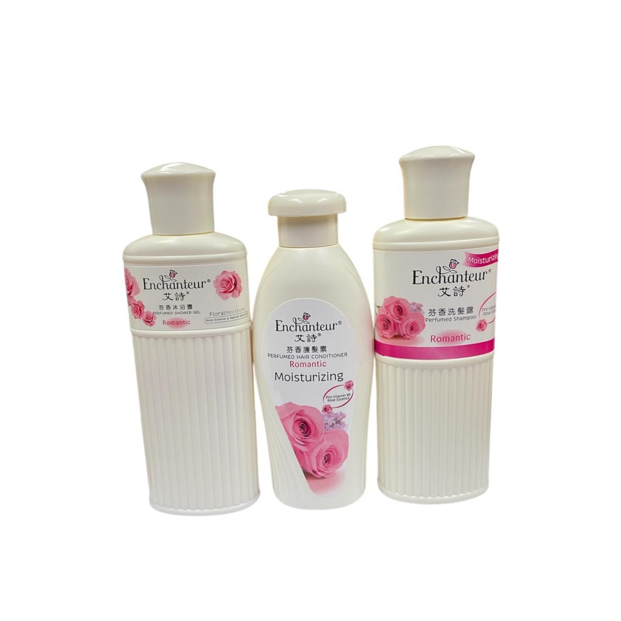 Enchanteur Travel Kit  ( Shower +Shampoo+Hair Conditioner) 80ml x 3Pc