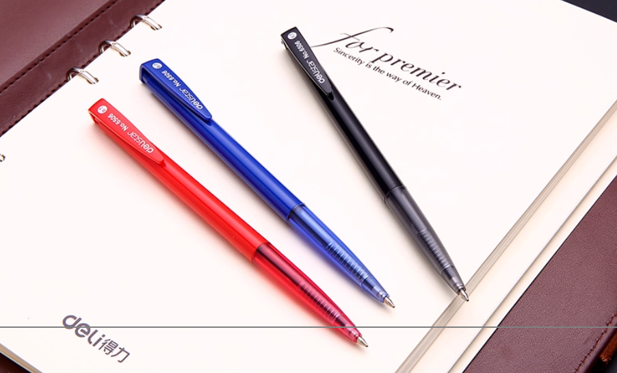 得力 6506 按掣原子筆 0.7 - 黑色 / 藍色 / 紅色 (1支裝)