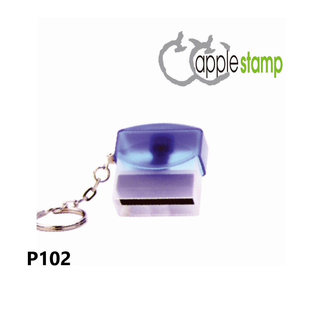P102 Apple Pre-inked Stamp 9.0 x 29.0 mm