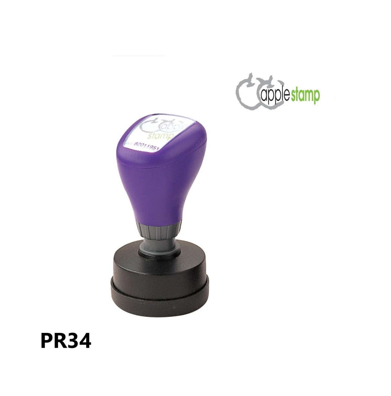 PR34 Apple Pre-inked Stamp Dia 34.0 mm