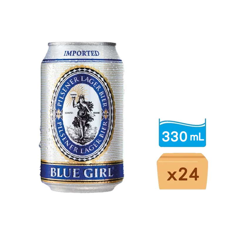 藍妹罐裝啤酒 330ml x 24罐 [原箱優惠]