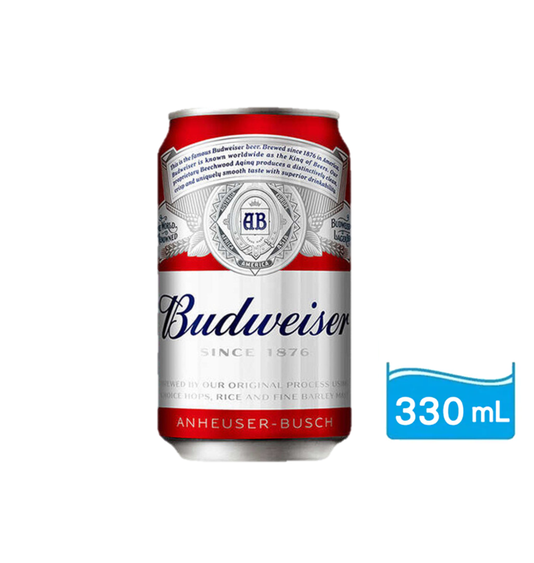 Budweiser 百威罐裝啤酒 330ml