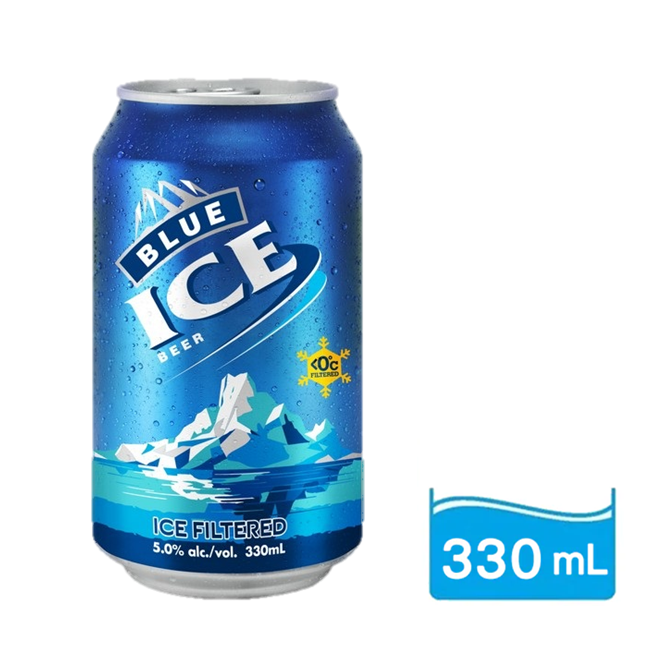 藍冰罐裝啤酒 330ml
