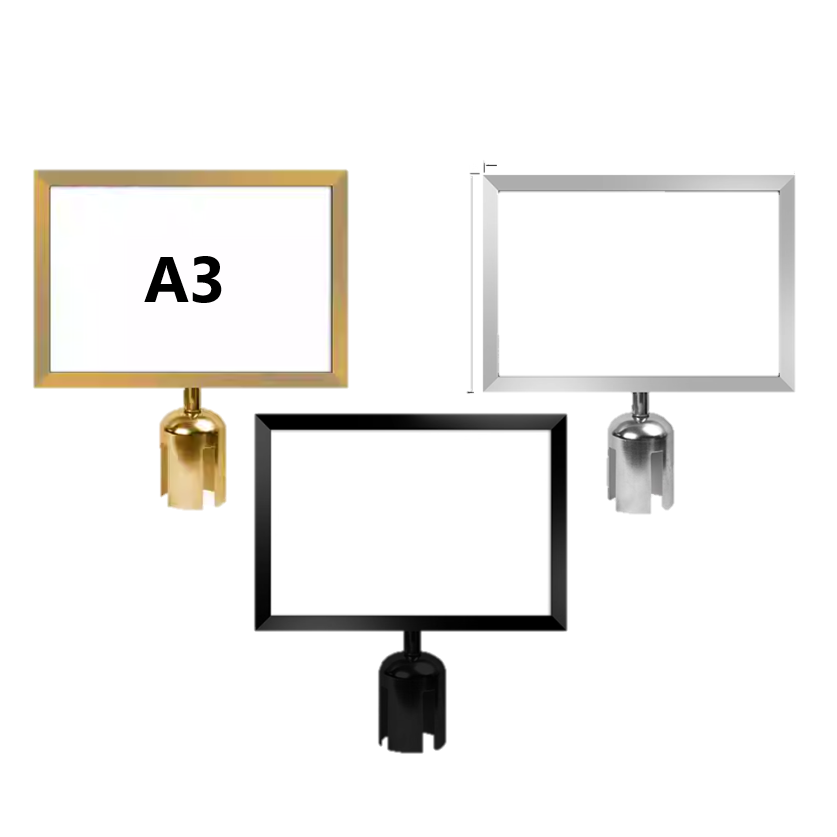 A3 橫屏告示牌(適用於2米、3米杆)