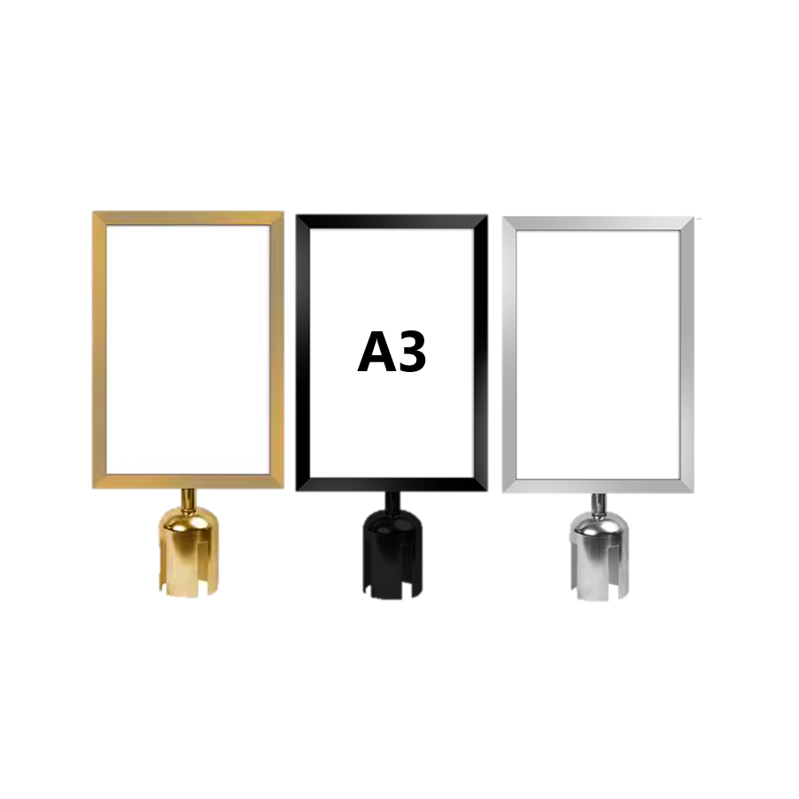 A3 豎屏告示牌(適用於2米、3米杆)