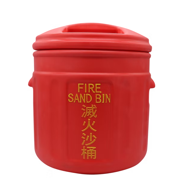 12L Environmentally friendly fireproof plastic sand bucket