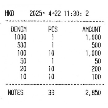 Neptune NX-950 高速點鈔機 10種鈔 (雙出鈔口)