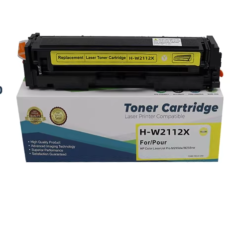 HP (代用) H-W2112X鐳射打印機碳粉 CF206X 黃色
