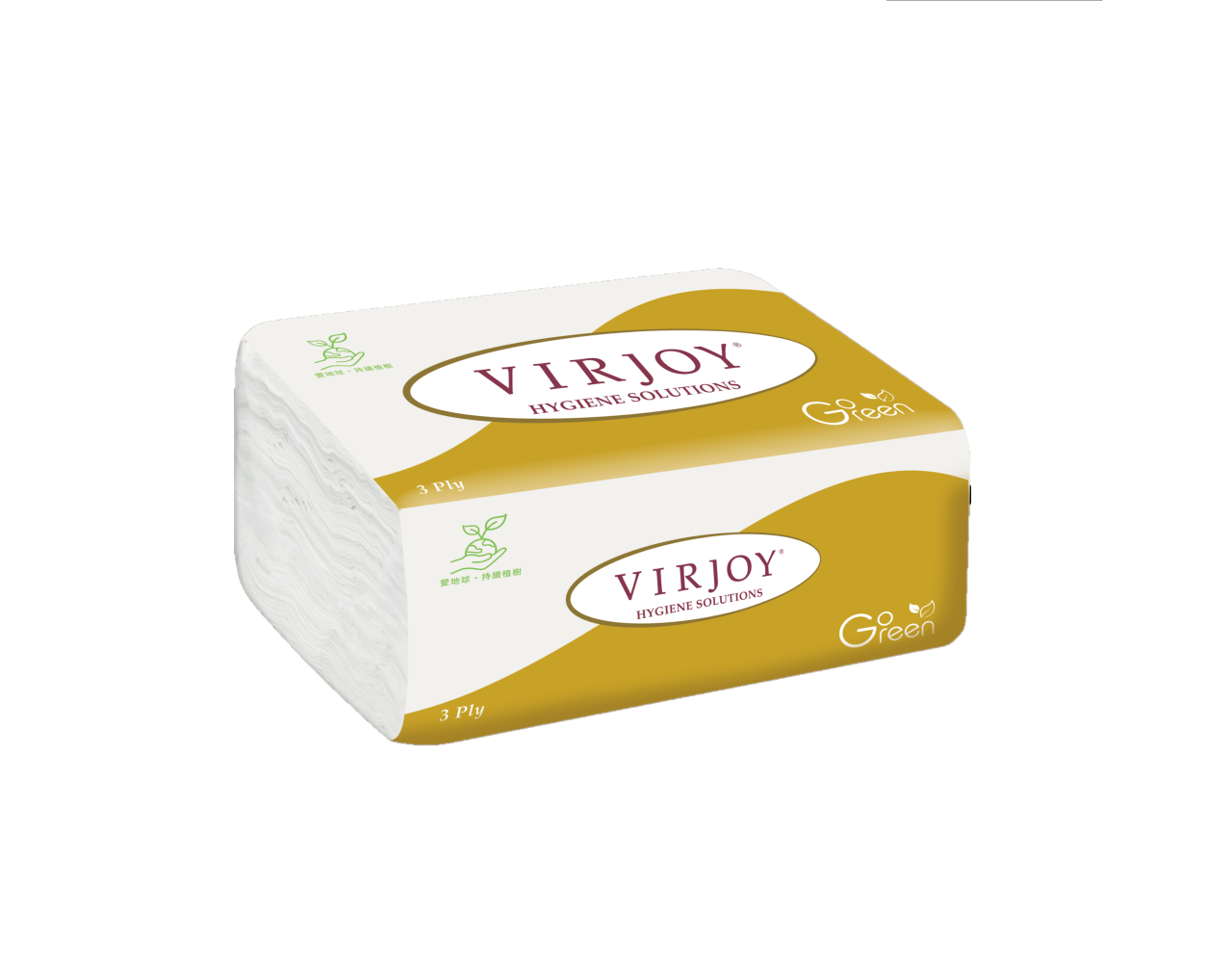 (原箱) Virjoy 軟包袋裝面紙 50包/箱