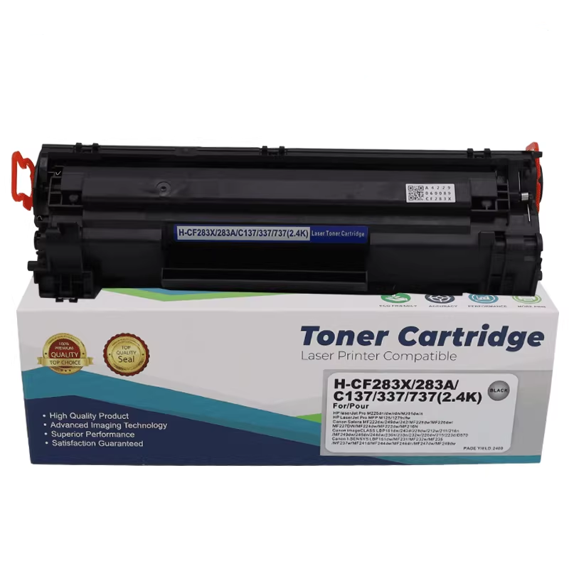 HP (代用) CF283A鐳射打印機碳粉 HP 83A 黑色