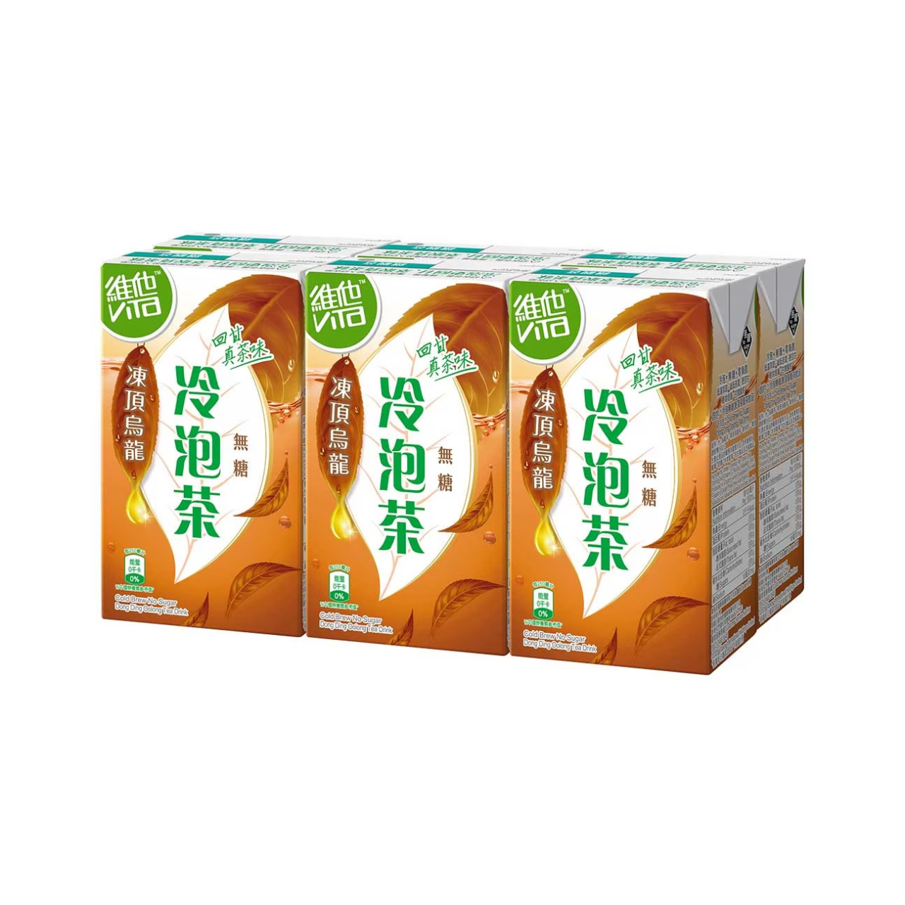 維他 冷泡無糖冷鐵觀音茶 250ml x 6包