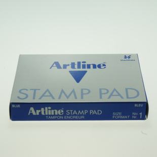 Artline 旗牌印台Size:#1 <大> 67 x 106mm / 藍色