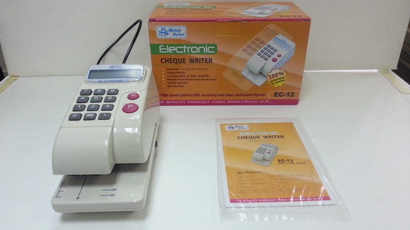 Moneyscan EC-12 (Kobell EC-12) 電子支票機/國際貨幣