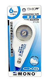 蜻蜓牌 Tombo CT-CX6mm x 10m 改錯機連芯