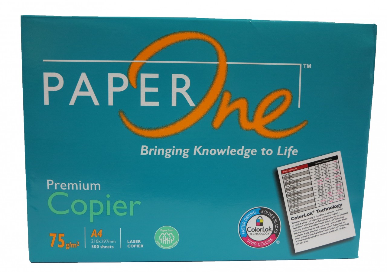 PaperOne 特白鐳射影印紙 A4 75gsm