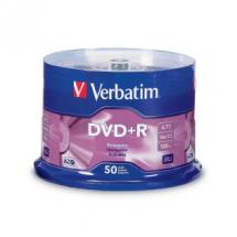 Verbatim DVD+R 可录光盘圆筒胶盒/50只/筒
