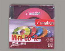 Imation CD-R Neon Slim Case / 180MB 光盘薄盒装