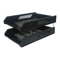 Plastic Document Tray / A4 Size - Black
